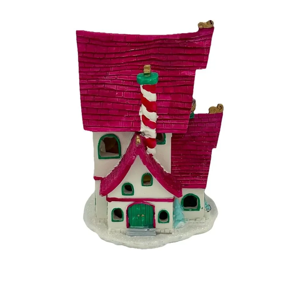 Hallmark 2014 Light Up The Claus Home 5.75” North Pole Series - Picture 3 of 8